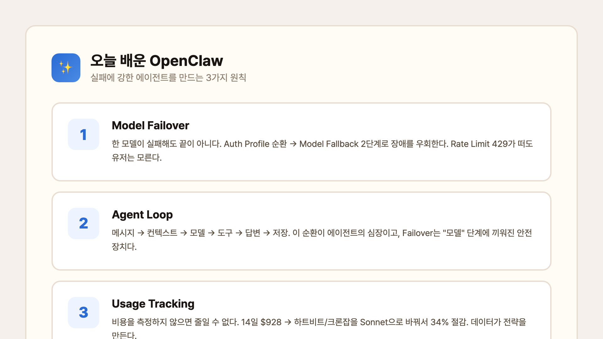 오늘 배운 OpenClaw